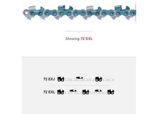 (4-Pack) Oregon 72EXJ084G PowerCut 24″ Saw Chain 3/8″ Pitch .050″ Gauge 84 DL