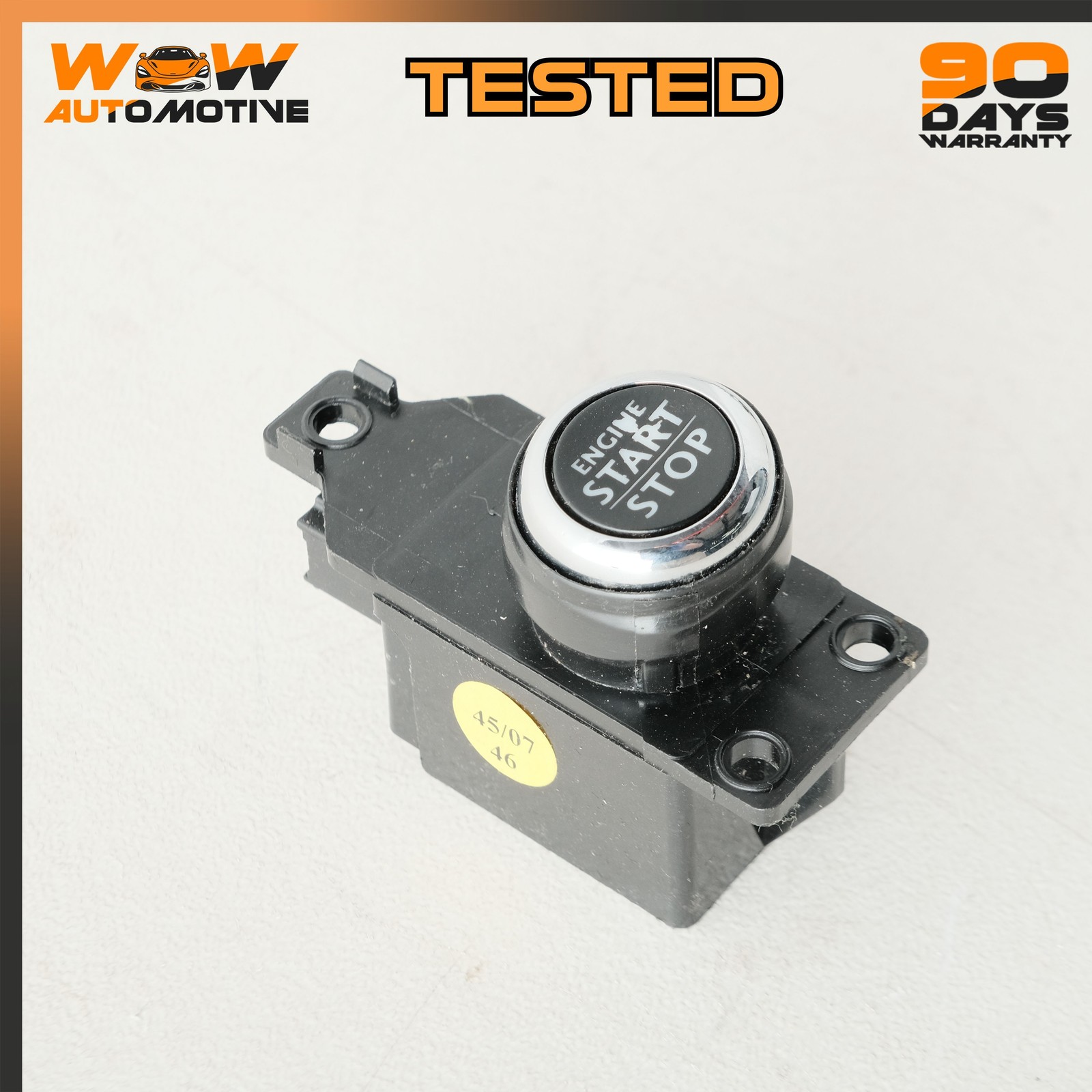 04-13 BENTLEY CONTINENTAL FLYING SPUR START STOP PUSH IGNITION BUTTON SWITCH OEM