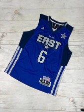 Adidas All Stars East James #6 NBA Jersey Basketball Men Size M Blue