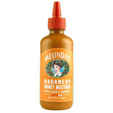 Melinda's Habanero Honey Mustard Pepper Sauce Condiment 12oz