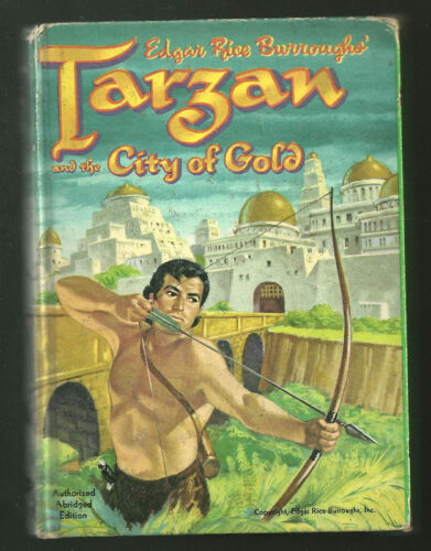 Tarzan City of Gold TV HB livre 1965 Whitman RARE ! - Photo 1/1