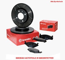 Brembo Max 2xBremsscheiben 238mm+Bremsbeläge VA-RENAULT Clio I,II,Megane,Twindo