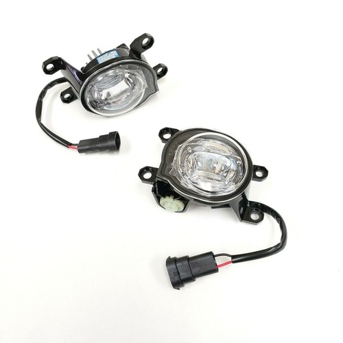 LED Fog Light Set For 19-21 Corolla Hatchback Clear with Switch Bezel Wires - Picture 4 of 12