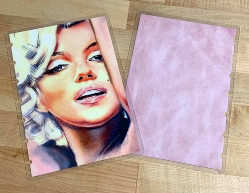 Marilyn Monroe Glam Cover Set da utilizzare con la MINI Happy Planner~ - Foto 2 di 4