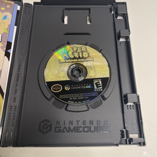 Paper Mario: The Thousand Year Door (Nintendo GameCube, 2004) COMPLETE, CIB! - Picture 4 of 5