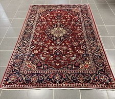 Tappeto persiano Keshan vecchio fine 140/215 cm (FRESCO LAVATO)