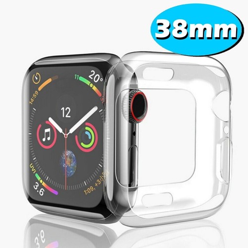 iWatch Screen silikonowe przezroczyste etui Protector do Apple Watch 9 8 7SE 38/42/40/44mm - Zdjęcie 3 z 17