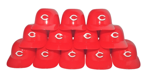 Lot of (12) CINCINNATI REDS Ice Cream SUNDAE HELMETS New Baseball Mini Bowl