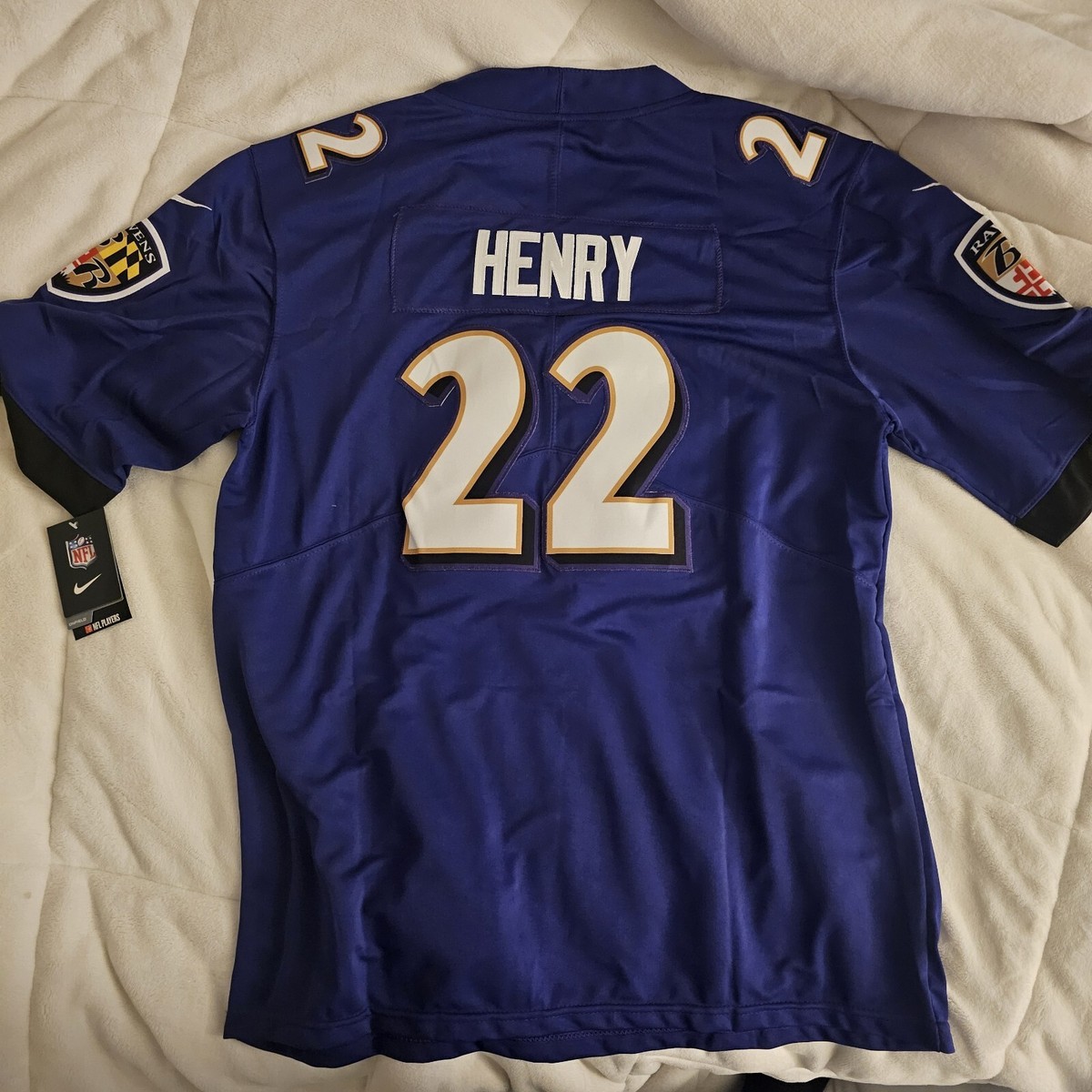 【US限定】NIKE Baltimore Ravens Derrick Henry  Jersey mens-nike-derrick-henry-black-