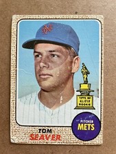 1968 TOPPS #45 TOM SEAVER NEW YORK METS