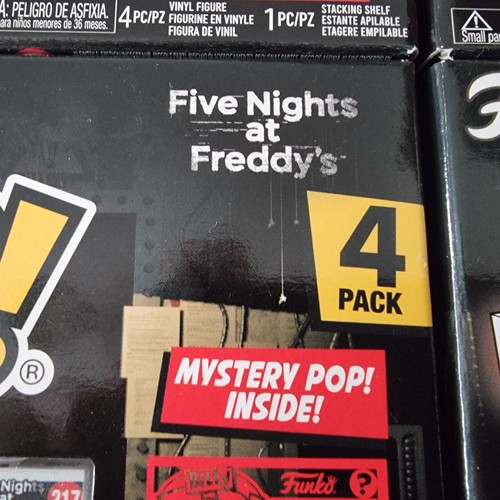 Funko Bitty Pop Five Nights At Freddy's 4 Packs X4 Full Set 16 Figuren  - Bild 6 von 7