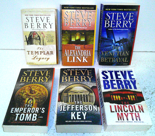 11 Steve Berry Books 8 are from the Cotton Malone Series - Picture 2 of 4