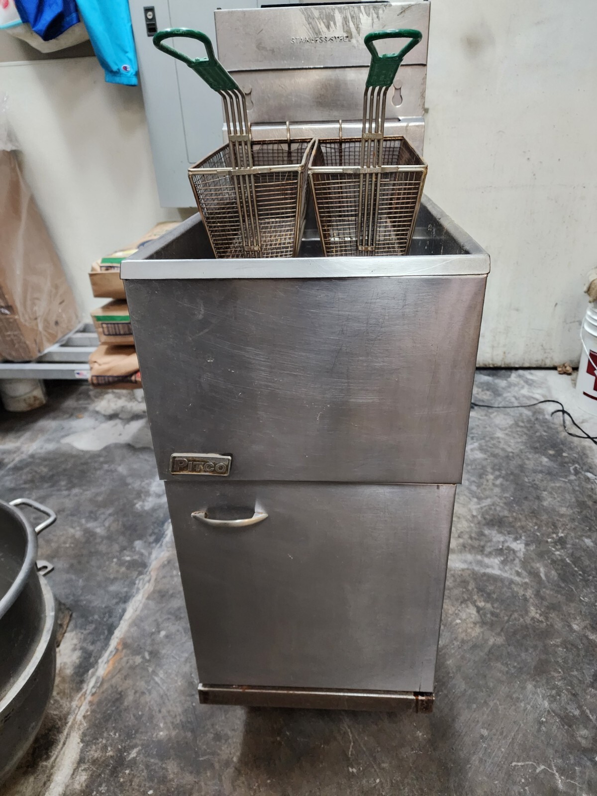 commercial deep fryer gas used eBay