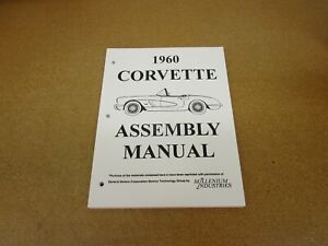 1960 Chevrolet Chevy Bel Air  Factory Assembly Rebuild Instruction Manual Book