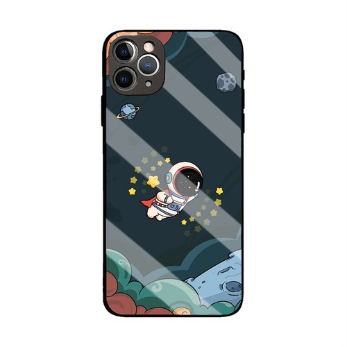 New Space Astronaut Phone Case Shockproof for iPhone 16 15 14 13 12 11 Pro Max - Foto 34 di 34
