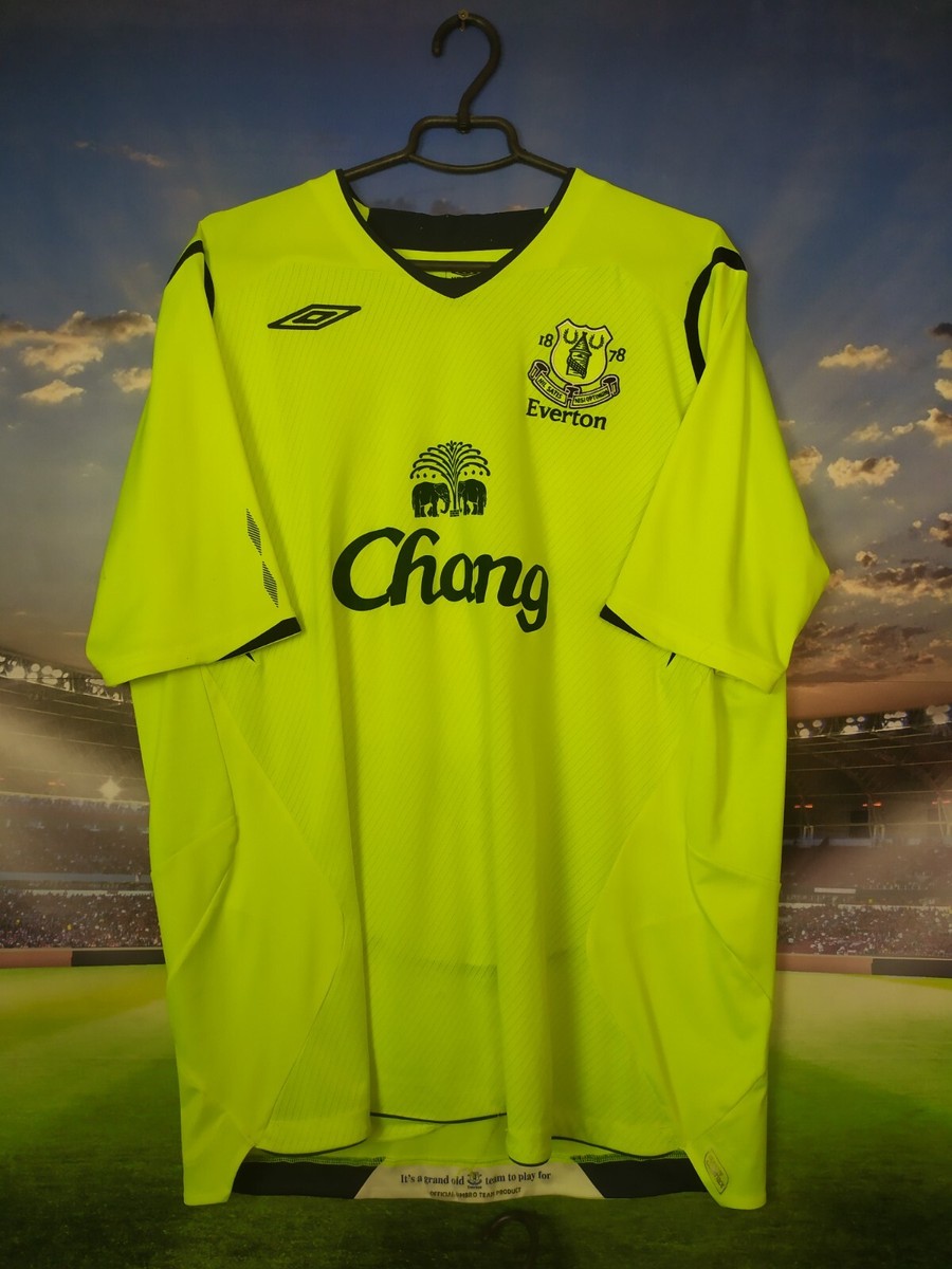 Maillot Everton FC 2008-2009 Troisième équipement - Umbro - Taille L - Occasion