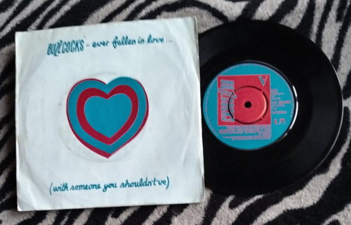 BUZZCOCKS EVER FALLEN IN LOVE 7" VINYL RARE PUNK 1978 UNITED ARTISTS RECORDS