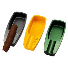 Galiner Travel Metal Cigar Ashtray Cigar Holder 1 Cigar Anti-slip Home Ash Gift