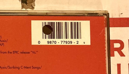 PEARL JAM DISSIDENT CD SINGLE 34K 77939 EPIC 1995 BLUE CD ARTWORK - Foto 4 di 4