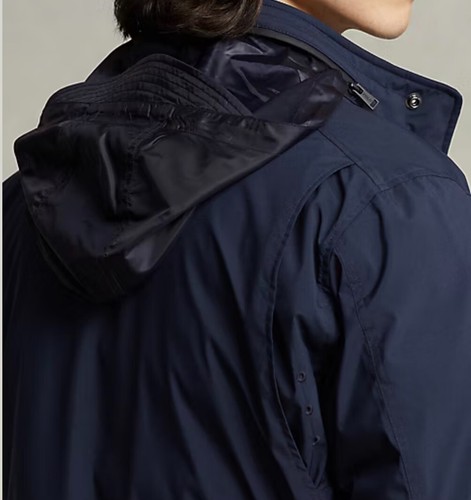 Polo Ralph Lauren Men's Multi Pocket Down Field Jacket Navy Size XL 54% off MSRP - Picture 8 of 19