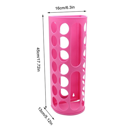Wall Mount Kitchen Grocery Bags Holder Dispenser Plastic Storage Box Organizer - Picture 6 of 11