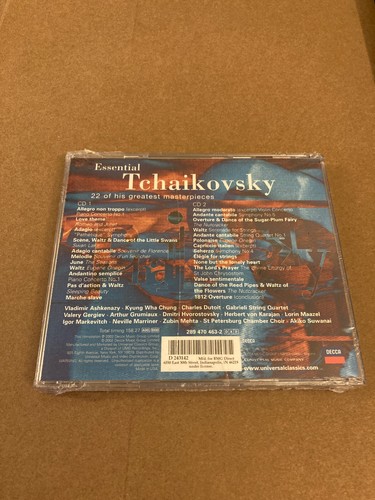 Essential Tchaikovsky: 22 Of His Greatest Masterpies (CD, 2002) Sealed - Picture 2 of 2