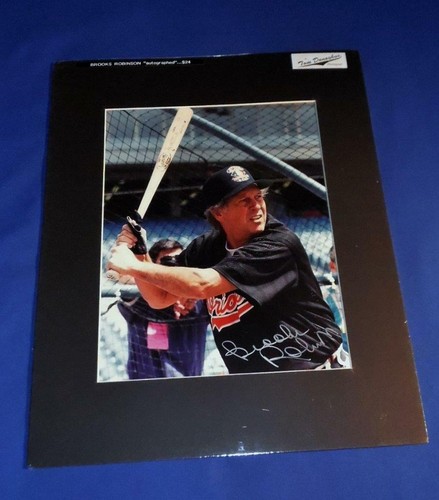 Brooks Robinson 1983 Salón de la Fama 11 x 14" * Fotografía All Star Tipo I - Imagen 1 de 3