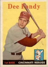 1958 Topps 157 Dee Fondy EX #D262023