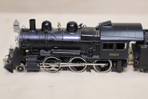 Olympia Crafts Brass 410P Pennsylvania RR #2063 F3, 2-6-0 w/ tender (see video) - Picture 3 of 23