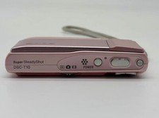 Sony Cyber-shot DSC-T10 7.2MP 3x Optical Zoom Digital Camera - 100 Working-Pink