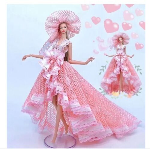 BLACK FRIDAY CLOTHING WEDDING DRESSES BARBIE FASHION PRINCESS WEDDING - Picture 17 of 24