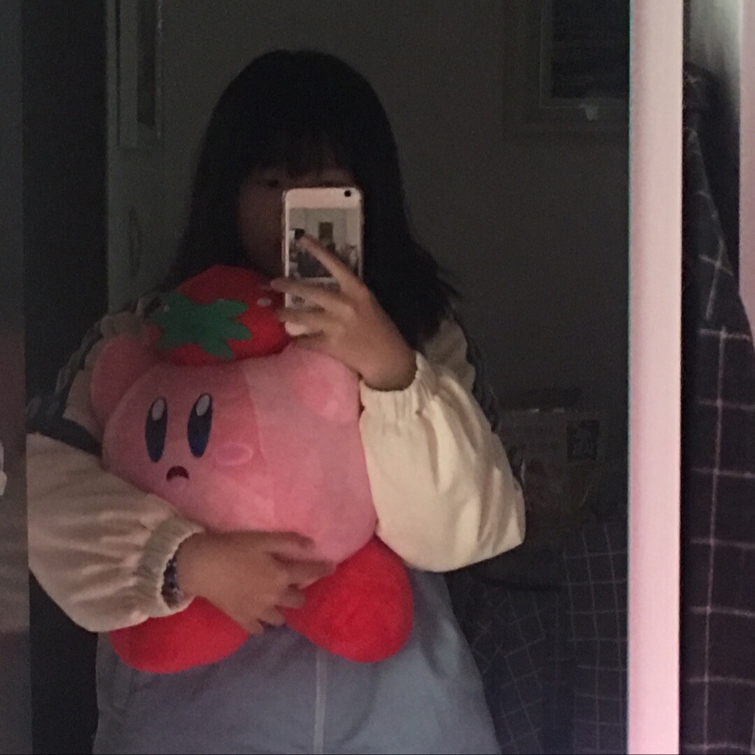 strawberry kirby plush