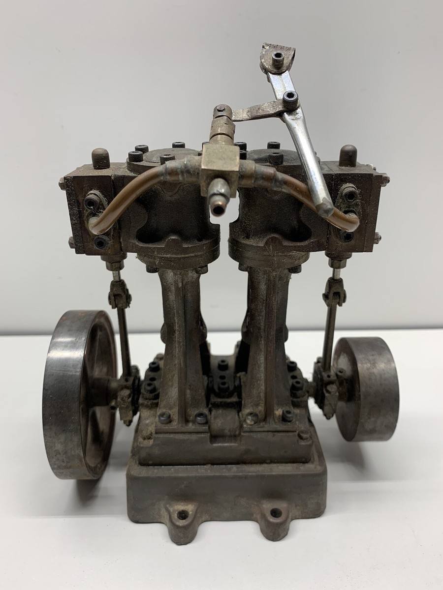 A0916】 蒸気エンジンSTUART TURNER UK Double IO Steam Engine