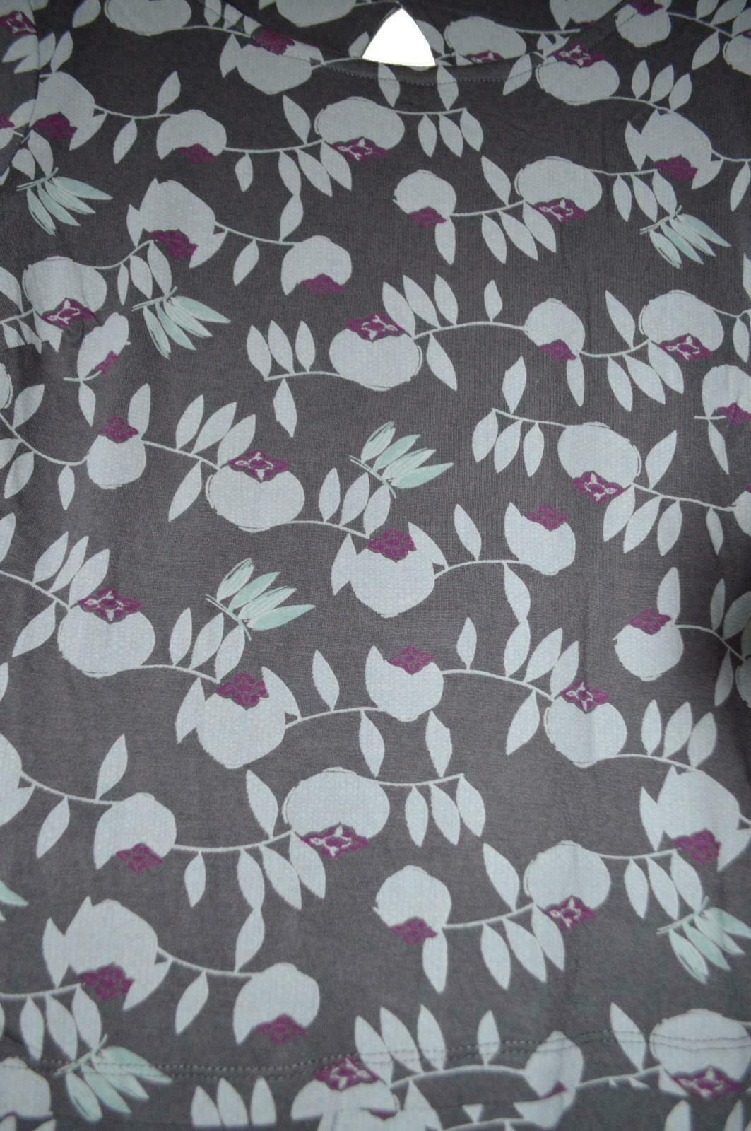NEW EX WHITE STUFF UK Size 8 LADIES WOMENS LIGHT GREY MAUVE JERSEY TUNIC DRESS - Picture 2 of 4