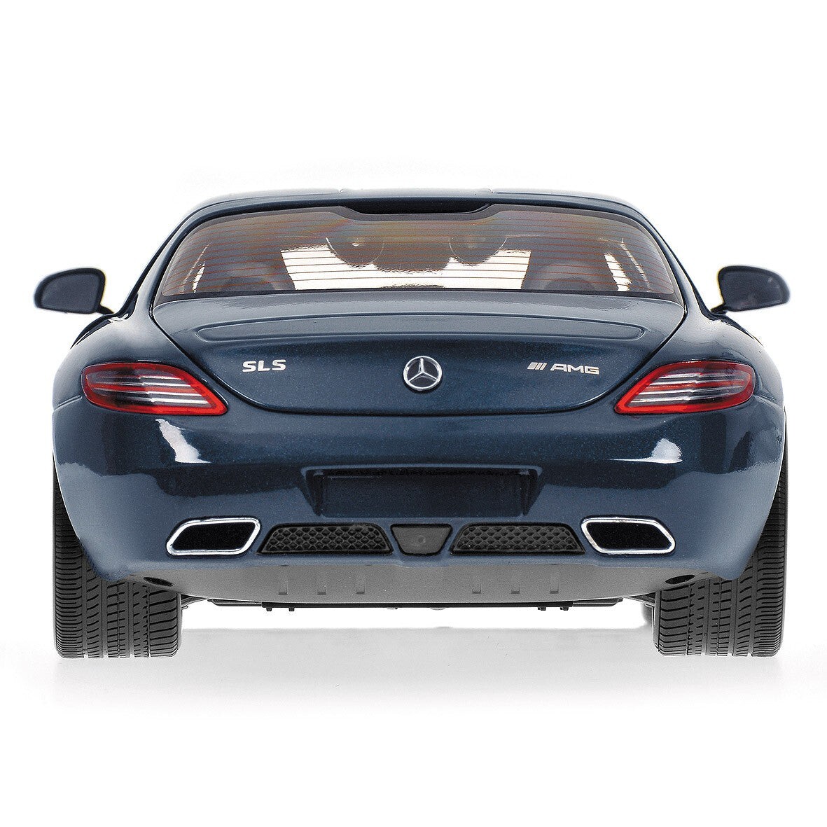 1/18 MB SLS AMG ダークブルー ミニチャンプス Minichamps 1/18 Mercedes Benz SLS AMG C197 2010 Blue