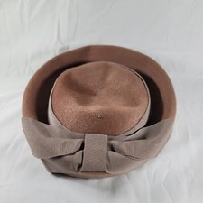 Vintage Starfire -Felt 100 Wool Brown Women's Hat - Henry Pollack