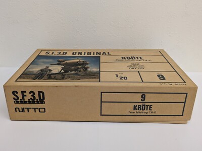 NITTO KRÖTE 1/20 S.F.3.Dシリーズ NITTO 1/20 Kit SF3D Krote Maschinen Krieger Unassembled S.F.3.D