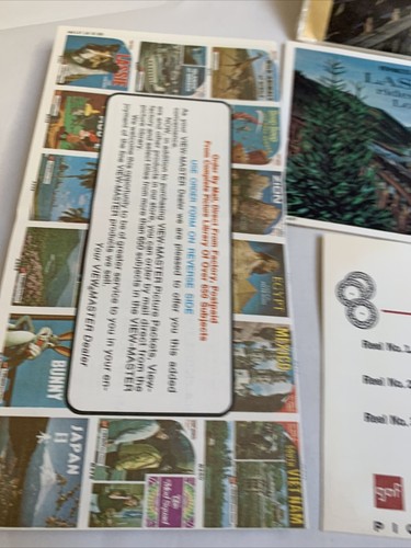 Carretes View-Master completos de colección Lassie Rides the Log Flume GAF B526 - Imagen 6 de 6