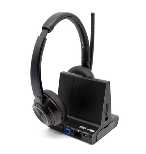 Poly Savi W8220 Premium Binaural ANC Headset DECT + BT Basisstation *Defekt* - Bild 4 von 9