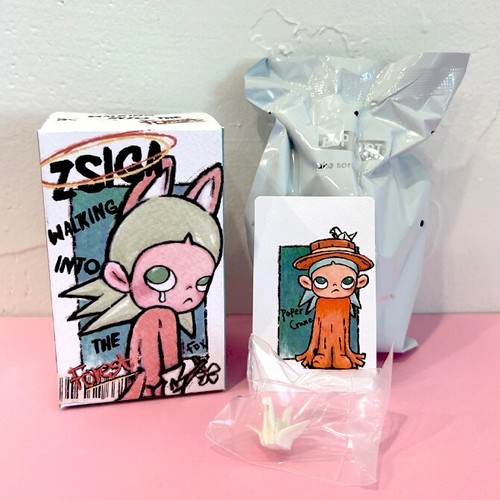 Pop Mart x Zsiga Walking in the Forest - Minifigura Grulla de Papel Nuevo dulce niño - Imagen 2 de 2