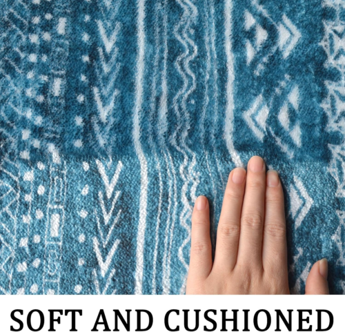 Kitchen Rugs and Mats Sets 2 Pieces Narrow Kitchen Runner Rug Non Slip Washab... - Picture 5 of 7