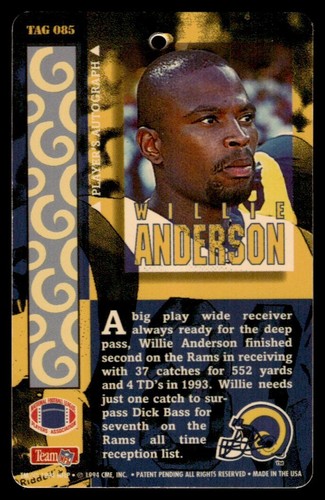 1994 NFL PRO TAGS: INDIVIDUAL PLAYERS #s 85-168 "DOG TAGS" SCARCE!! NFLP READ - Picture 4 of 98