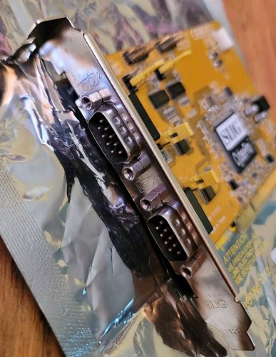 SIIG CYBERPRO JJ-P45012 CyberSerial 4S PCI 4-Port RS-232 Controller I/O Card - Bild 3 von 3