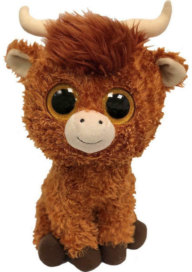 Boo Uk TY Angus Scottish Highland Cow Plush Soft Toy - Beanie Boo | eBay UK