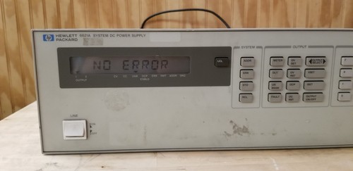 HP 6621A System DC Power Supply #1 Powers Up No Errors! - Picture 2 of 3
