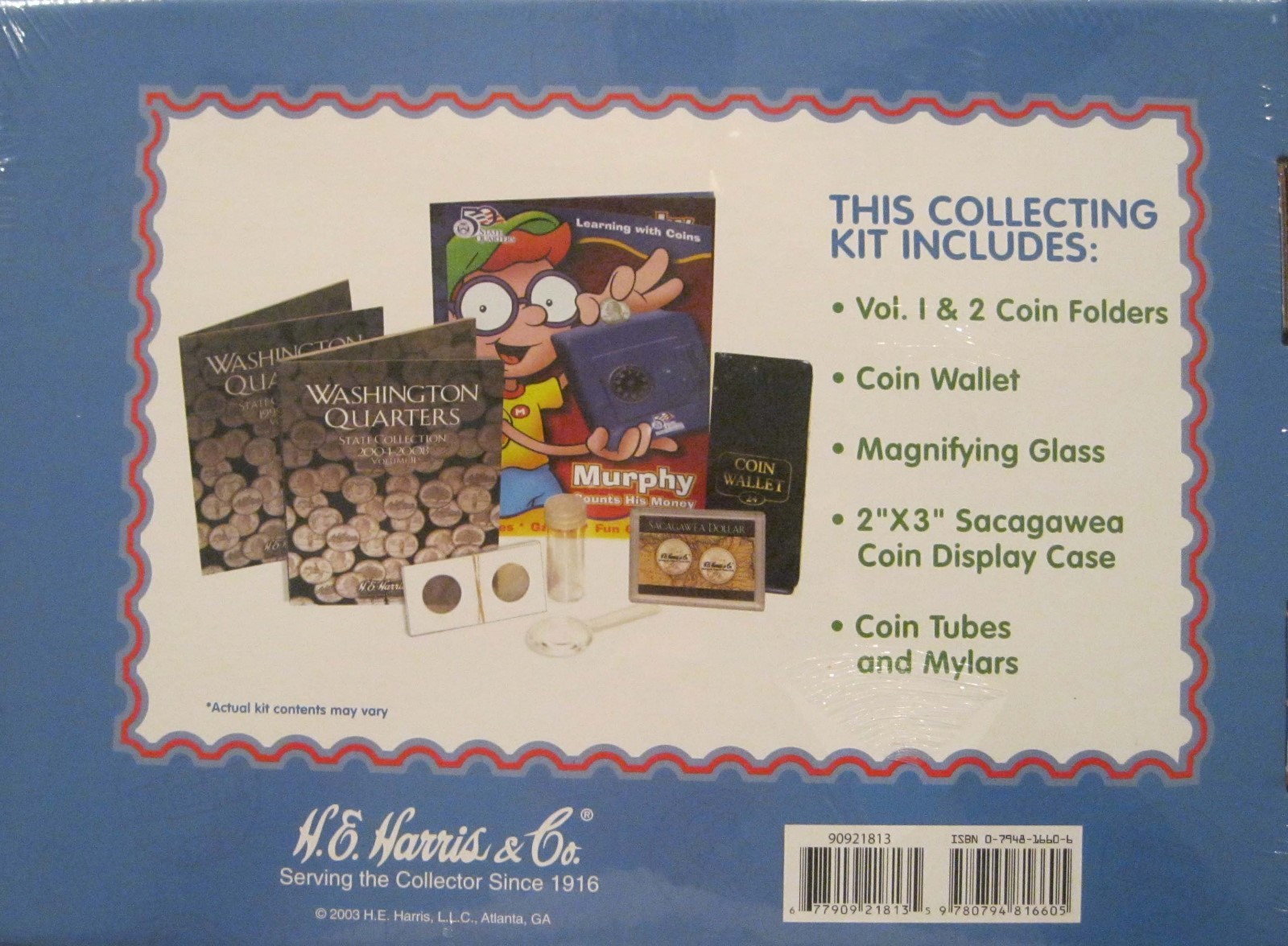 Coin Collecting Kit includes Coin Folder, Coin Wallet, Coin tubes