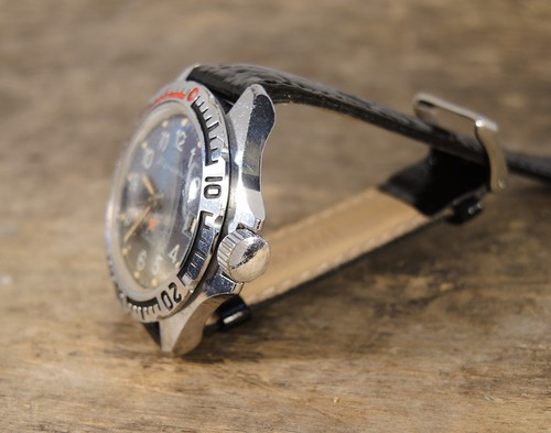 Soviet Men's Watch Vostok Commander - USSR Military Men's Wrist Watch Wostok - Picture 4 of 9