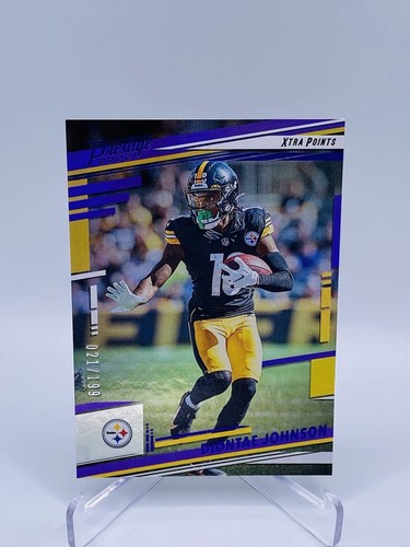 2022 Panini Prestige Diontae Johnson Xtra Points /199 Steelers - Picture 2 of 6