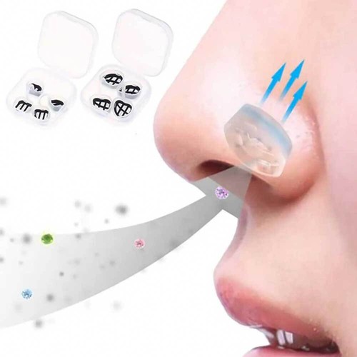 Comfortable Invisible Nasal Filters Pollen Allergy Breathable Nose Dust Filter - Picture 2 of 14
