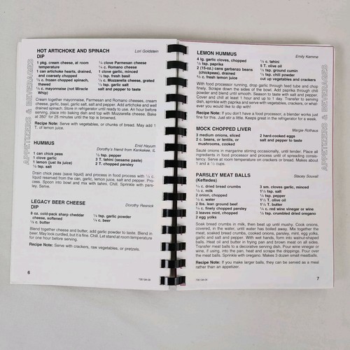 Greeley Colorado Cookbook Beth Israel Jewish Congregation Synagogue Recipes 2006 - Picture 6 of 10